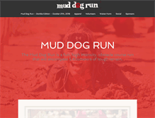 Tablet Screenshot of muddogrun.com